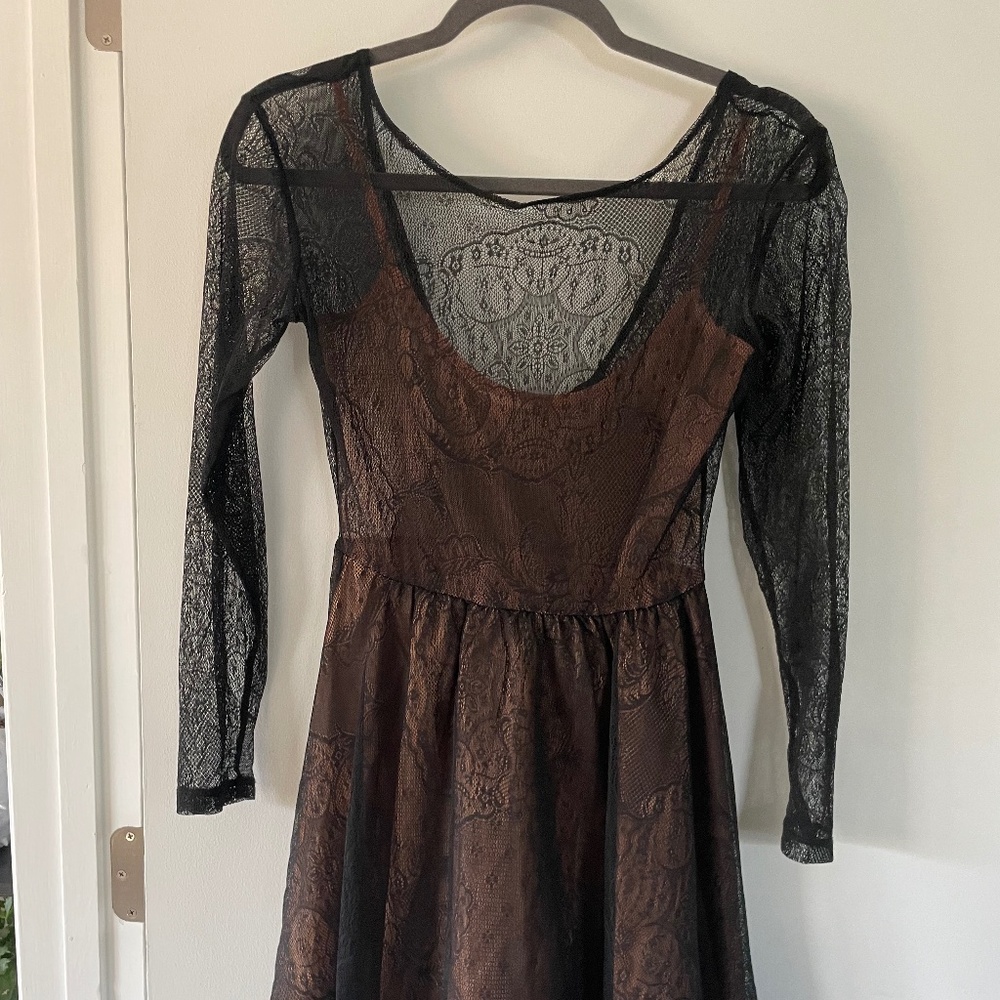 Motel Rocks Lace Mini Dress